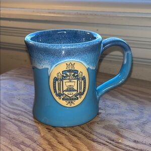 Deneen‎ Pottery US Navel Academy Blue Ceramic Mug
